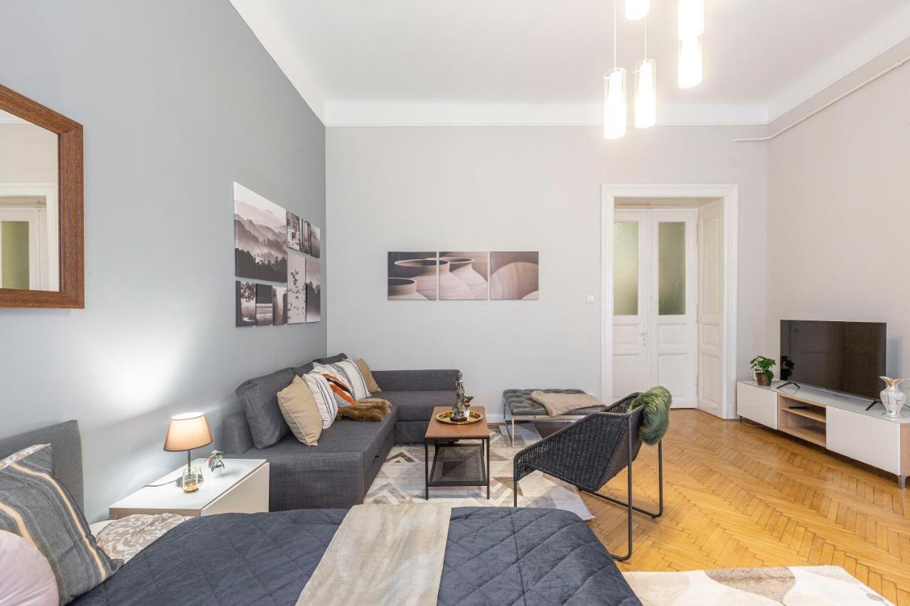 Spacious & Cozy Downtown Apartment With Balcony Budapest Extérieur photo